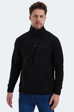 سوئیشرت مشکی مردانه ساده Slazenger - کد 139970543