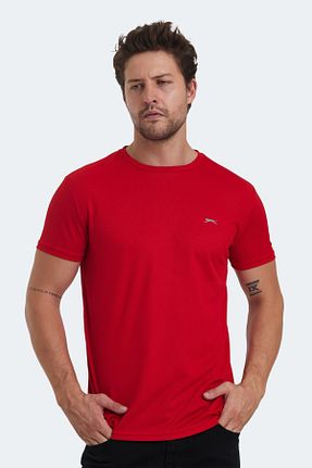 تیشرت اسپرت قرمز مردانه رگولار Slazenger - کد 845475218