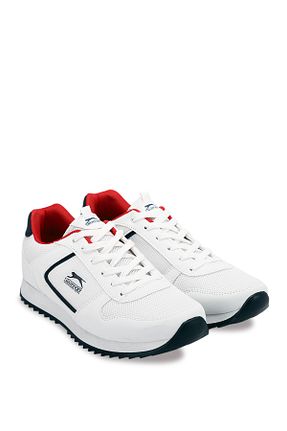 کفش اسنیکر سفید مردانه بند دار Slazenger - کد 734327082
