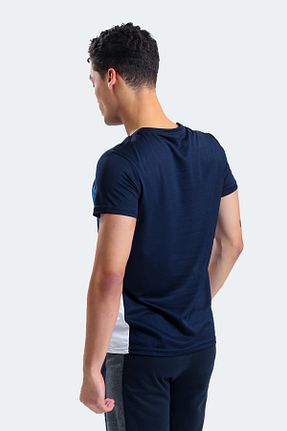 تیشرت سرمه ای مردانه رگولار Slazenger - کد 653810927