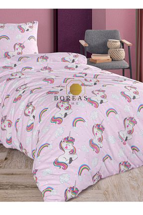 روتختی تک نفره صورتی پنبه ای Boreas Home - کد 788230488