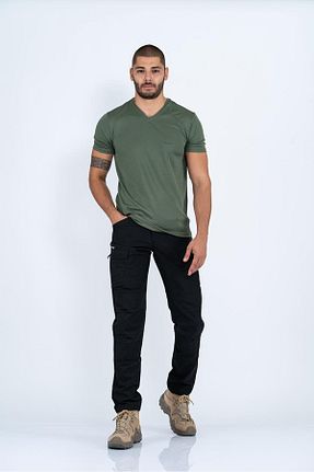 شلوار مشکی مردانه Penye Combat Tactical - کد 641765200