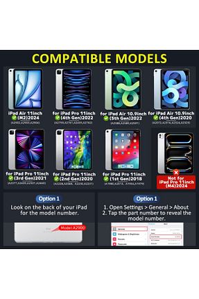 کیف تبلت مشکی Apple Uyumlu UnDePlus - کد 162163075