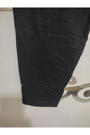 ساق شلواری سایز بزرگ مشکی زنانه بافتنی Genel Markalar - کد 892479756