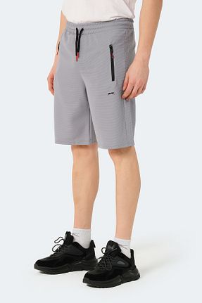 شلوارک و برمودا طوسی مردانه رگولار Slazenger - کد 700567791