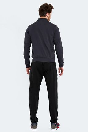 ست گرمکن طوسی مردانه مخلوط پلی استر Slazenger - کد 653810169