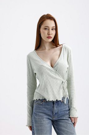 رویه سبز زنانه پنبه ای Miss Murem - کد 893566746