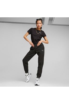 شلوار کرمگن مشکی زنانه رگولار Puma - کد 774634647