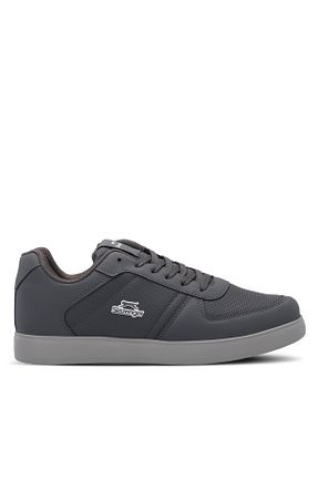 کفش اسنیکر طوسی مردانه بند دار Slazenger - کد 751117582
