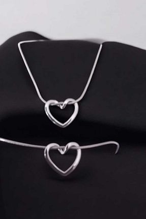گردنبند استیل ( فولاد ) زنانه استیل (فولاد) NAS fashion - کد 870497460