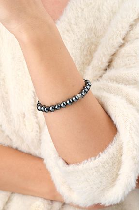 دستبند جواهر طوسی زنانه kesmia - کد 892408955