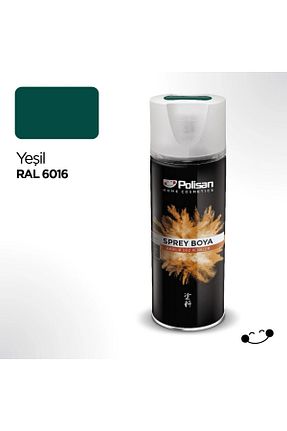 رنگ اسپری سبز Polisan - کد 42017502