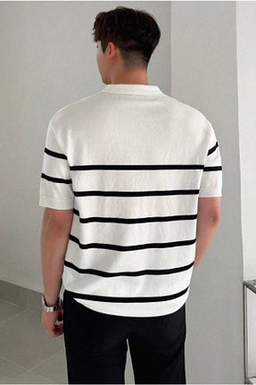 تیشرت سفید مردانه اسلیم فیت Tarz Cool - کد 893590316