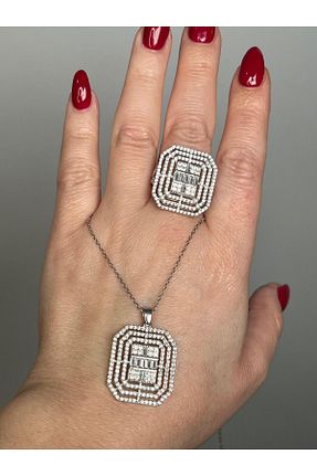 گردنبند نقره زنانه 925 عیار Cansum Silver - کد 892415174