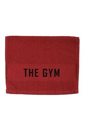 حوله قرمز پنبه ای THE GYM - کد 892412788