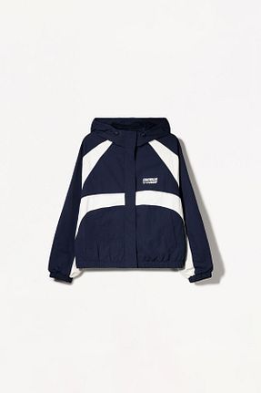 کت آبی زنانه اسلیم Bershka - کد 892679754