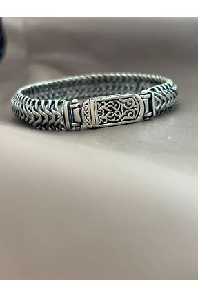 دستبند نقره مردانه 925 عیار ELWEUS JEWELLERY GOLD - کد 892416955