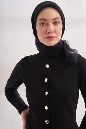 روسری مشکی 100 x 100 ARMANDA - کد 892509953