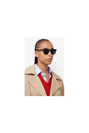 عینک آفتابی طوسی زنانه 58 Tommy Hilfiger - کد 870967940
