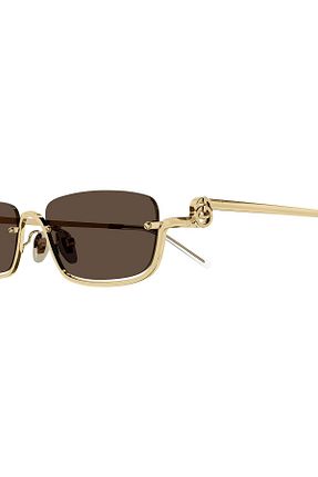 عینک آفتابی قهوه ای زنانه 55 Gucci - کد 791553425