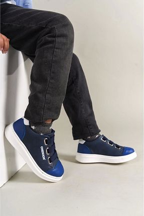 کفش اسنیکر آبی زنانه بند دار Chekich - کد 788401101