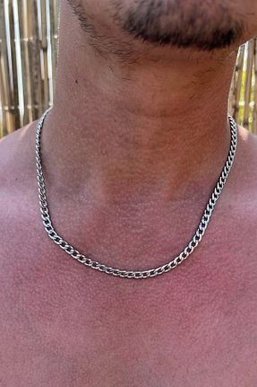 گردنبند استیل ( فولاد ) مردانه استیل ضد زنگ PRVT - کد 845005524