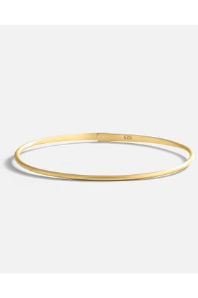 دستبند نقره طلائی مردانه 925 عیار MEKS PRIVE - کد 892478854