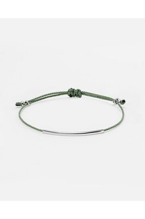 دستبند نقره خاکی زنانه 925 عیار MEKS PRIVE - کد 892428788