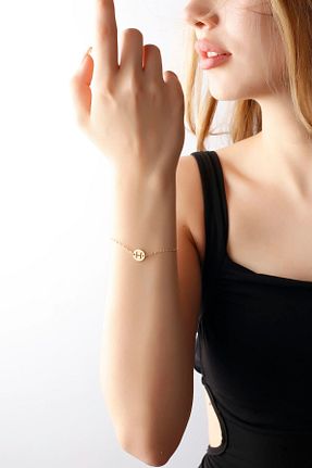 دستبند جواهر طلائی زنانه MATYA JEWELERY - کد 892449436