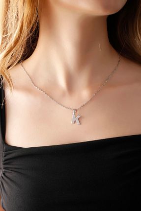 گردنبند جواهر زنانه رودیوم MATYA JEWELERY - کد 893721382