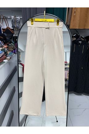 شلوار بژ زنانه پلی استر Zeynep Butik - کد 882323719