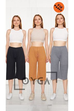 پائین تنه راحتی قهوه ای زنانه مخلوط پلی استر Oyga - کد 743670411
