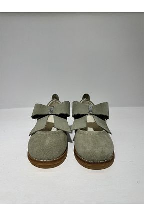کفش کژوال خاکی بچه گانه چرم خالص shayya - کد 878273445