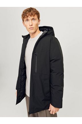 کاپشن مشکی مردانه رگولار Jack & Jones - کد 892578077