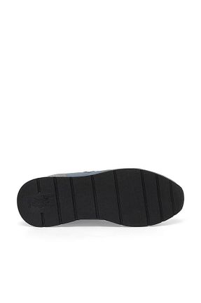 کفش اسنیکر آبی مردانه چرم اصل U.S. Polo Assn. - کد 827621926