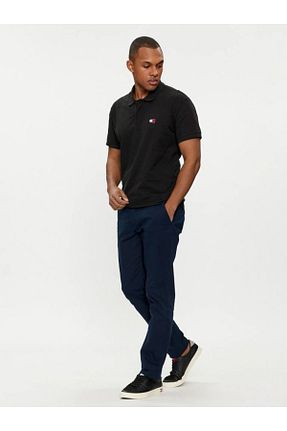 پولوشرت مشکی مردانه پارچه Tommy Hilfiger - کد 788843469