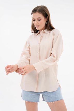 پیراهن طوسی زنانه اورسایز minaaise - کد 893802566