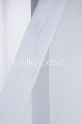 پرده توری سفید ریل دار Belle Cose - کد 112196567
