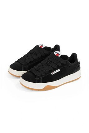 کفش اسنیکر مشکی زنانه بند دار Tommy Hilfiger - کد 889677720