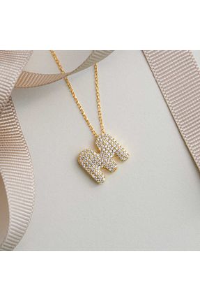 گردنبند نقره زرد زنانه 925 عیار Siset Gümüş - کد 869040220