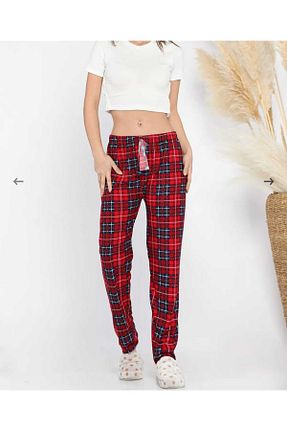 پائین تنه راحتی قرمز زنانه الاستین ÇORAK MODA - کد 898326659
