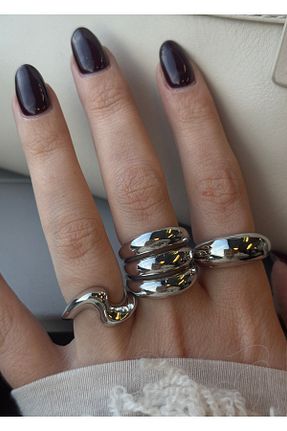 انگشتر جواهر زنانه پوشش لاکی KİLİGİSTANBUL - کد 890639707