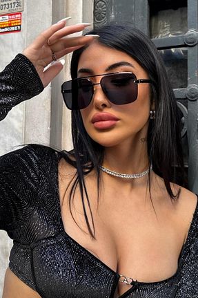 عینک آفتابی مشکی زنانه پلاریزه FALAN EYEWEAR - کد 665694793