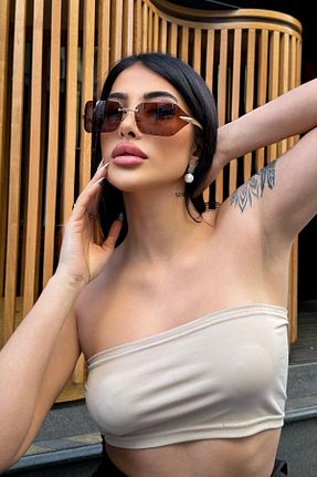 عینک آفتابی رنگی زنانه 50 FALAN EYEWEAR - کد 892620278