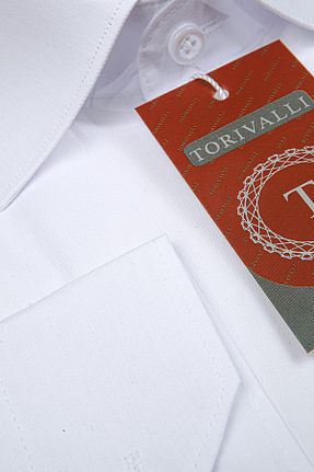 پیراهن سفید مردانه Relaxed Torivalli Collection - کد 87933884