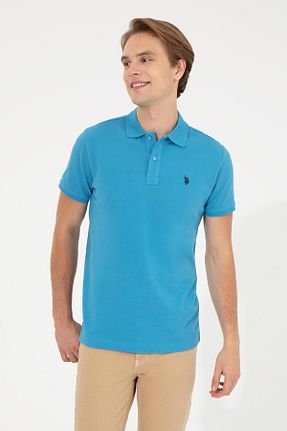 تیشرت آبی مردانه اسلیم فیت U.S. Polo Assn. - کد 894063607