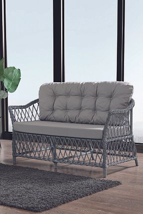 ست باغچه طوسی خیزران Evdemo - کد 892407901