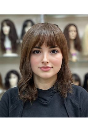 کلاه گیس نارنجی İsmet peruk - کد 892726051