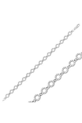 دستبند نقره زنانه 925 عیار Caseras - کد 892732564