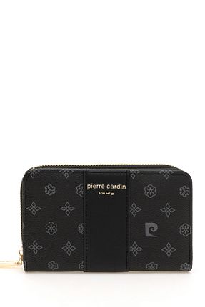 کیف پول مشکی زنانه سایز متوسط Pierre Cardin - کد 885919900